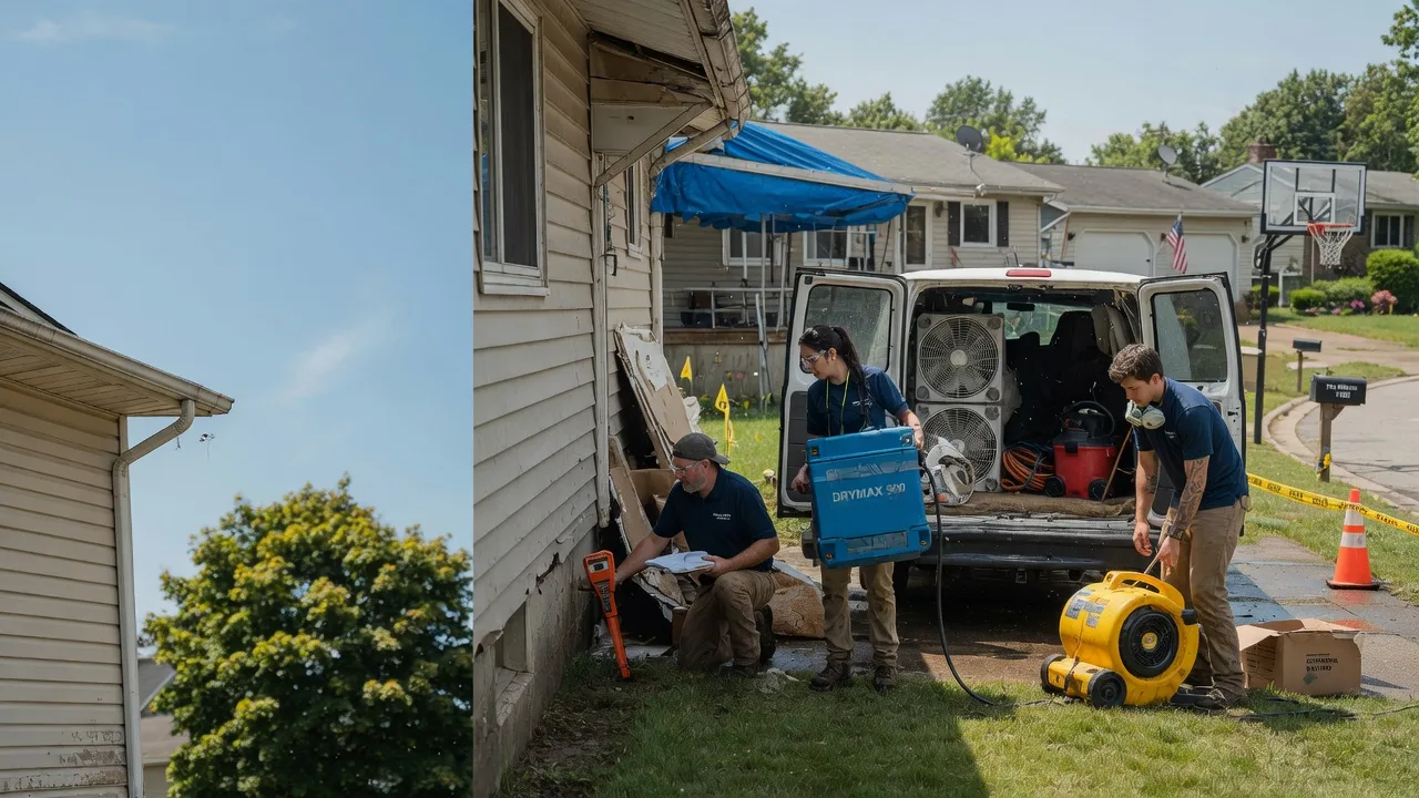 Ceiling Leak Cleanup in Gurnee, IL near me