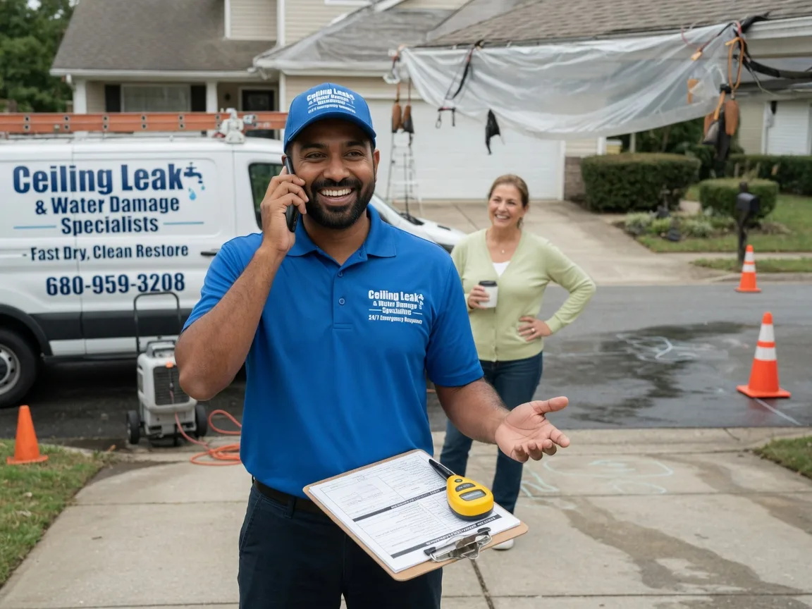 Ceiling Leak Cleanup Gurnee, IL FAQs